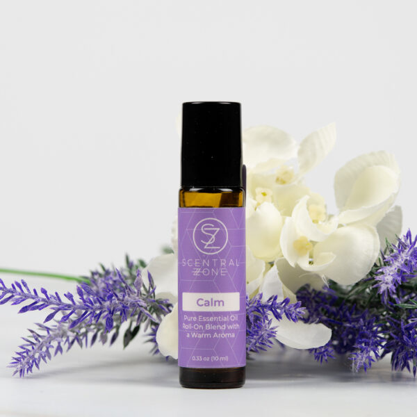 Calm Roll-On Blend with a warm aroma from pure essential oils