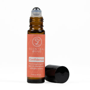 Confidence Roll-On Blend with a bright aroma from essential oils