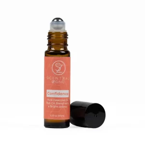 Confidence Roll-On Blend with a bright aroma from essential oils