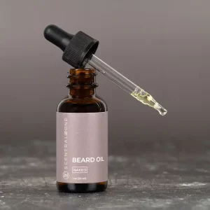 Naked (Fragrance Free) Men’s Beard Oil dropper