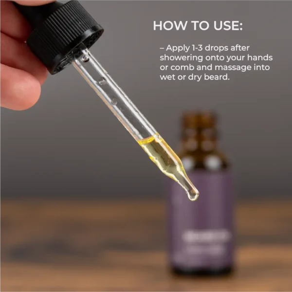 How to use Scentral Zone's beard oil