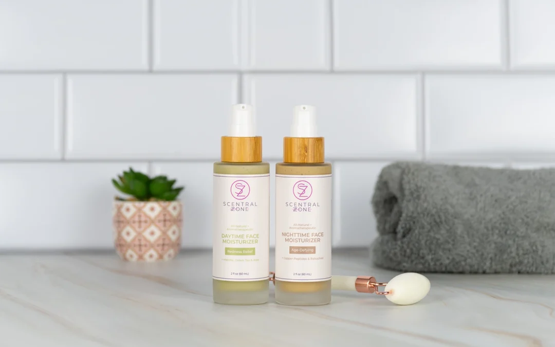 Face Moisturizer Duo that Soothes Sensitive Skin & Fights Aging
