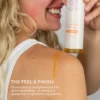 The feel and finish of nourishing body oil
