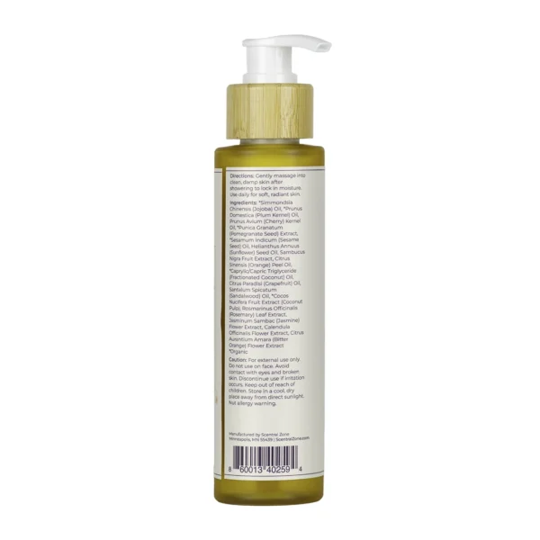 nourishing body oil ingredient list