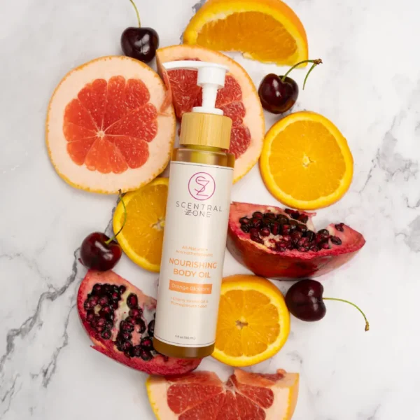 nourishing body oil scent