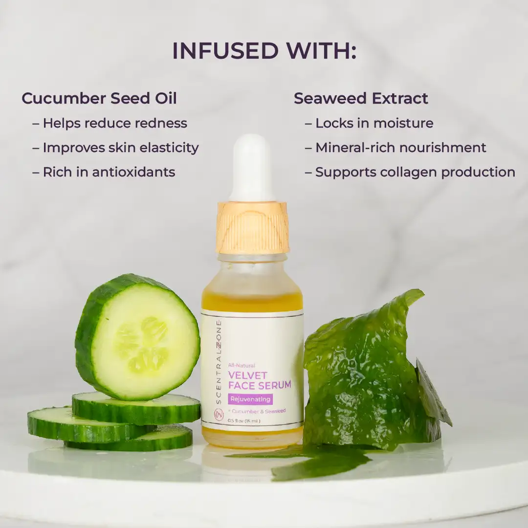 Rejuvenating Velvet Face Serum - Scentral Zone