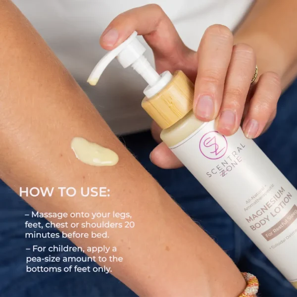 How to use magnesium body lotion